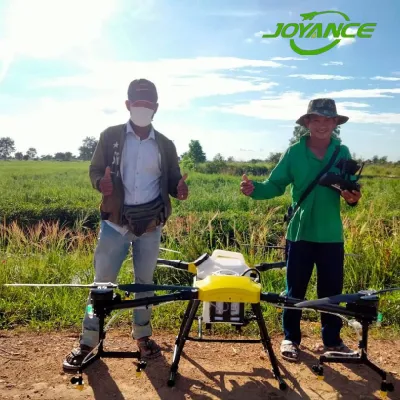 16kg capacidad de pulverización líquidos químicos para la Granja Precio rentable Agrícola Pulverizador de drones