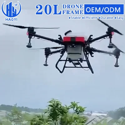 Agricultura estable Quadrón no tripulado 20L fumigación agrícola cultivo de huertos Marco de agro Drone