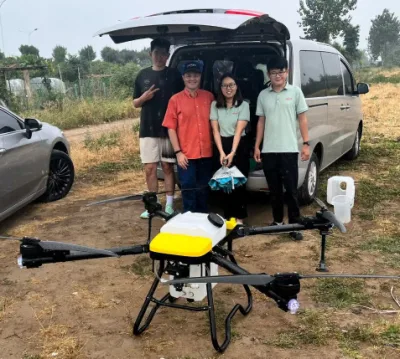 16kg de carga Multi-Rotor Drone Fumigator, campo de la granja zumbido para la agricultura en la India
