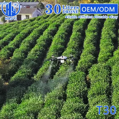 30L Agricultura Drone fertilizante sembradora esparcidor Dron UAV Drone Farm Pulverizador de cultivo Agricultura Drone esparcidor y pulverización 30L Drone