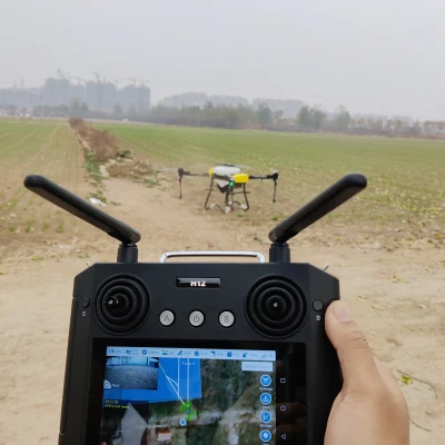 Precio de eficiencia de la fábrica 40L carga útil Drone agrícola con agrícola eléctrico Controlador de vuelo UAV