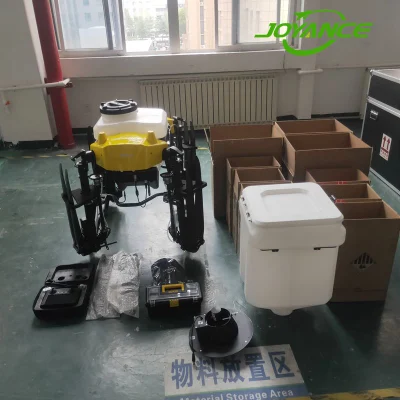 40kg carga útil esparcidor de fertilizante Agricola Dron Fumigacion GPS T40 4 Axis 40L Agricultura UAV Drone Citrus Sprayer para pesticidas Pulverización