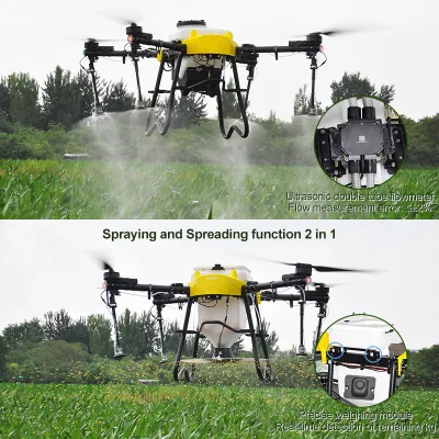 El Spray más grande 40L Agricultura inteligente Drones de fruta fumigación riego Desinfectante Dron Spray Farm rociado de pesticidas