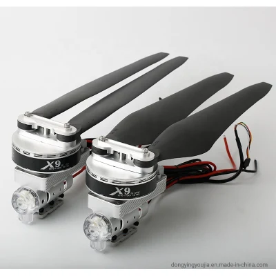 Pulverización agrícola Drone Hobbywing X9 Sistema de alimentación de motores de 120 A