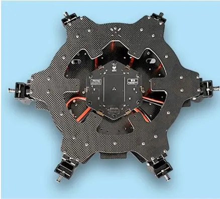 High Quality Umbrella Style Folding Carbon Fiber Hexacopter Drone Frame Kit Manufacturer