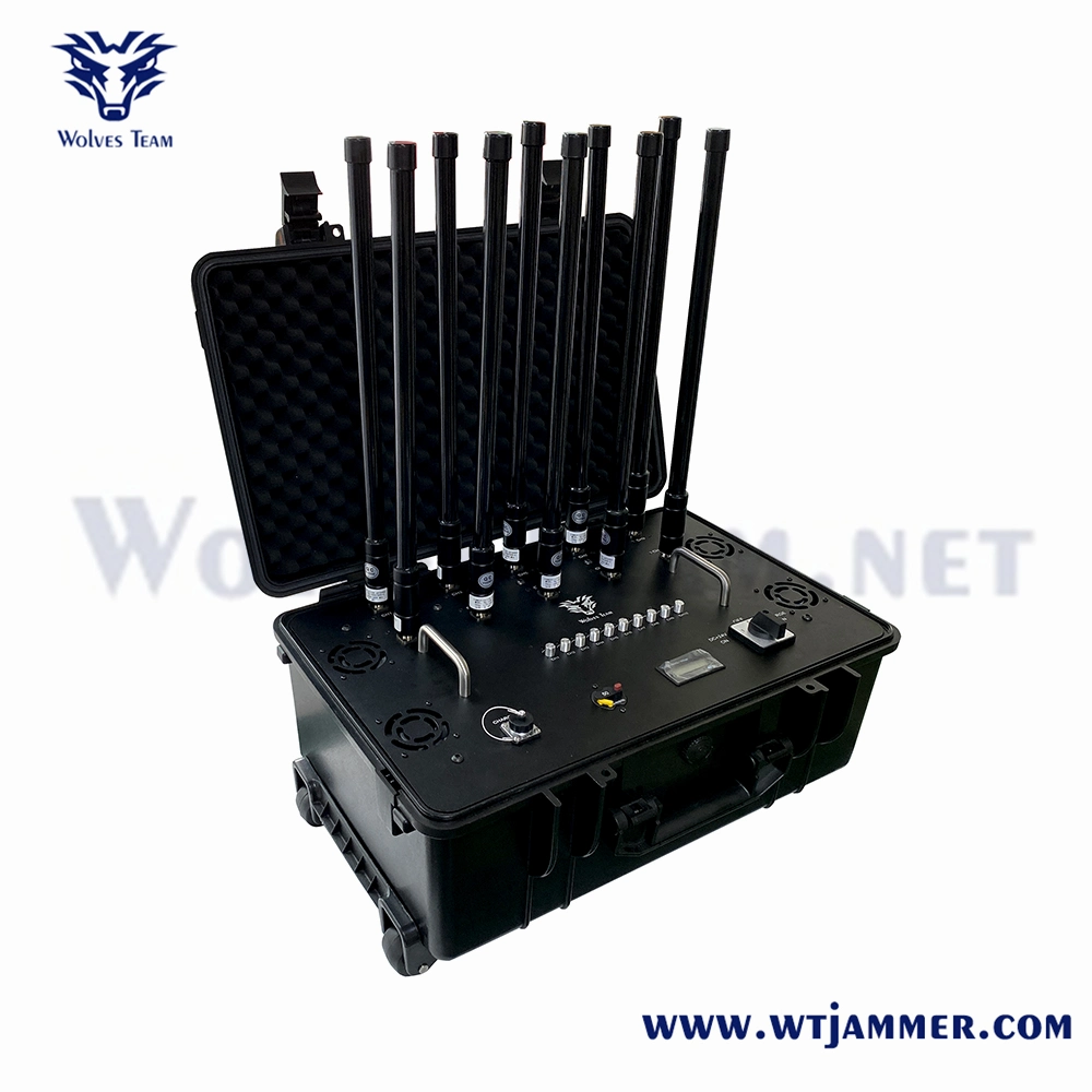 Portable 330W GSM Cell Phone Blocking Device to Jam Cell Phone Signals