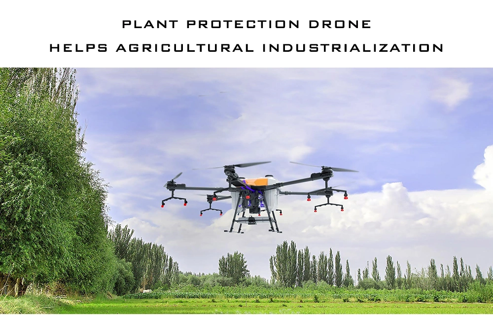 Agricultural Plant Protection Drone Flying Sprayer Crop-Dusting Drones GPS Intelligent Aviation Pesticide Uav