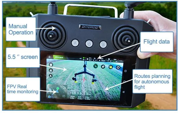 a Direct Factorty of Agricultural Fumigation 30L Drone with APP Aotonomous Flight