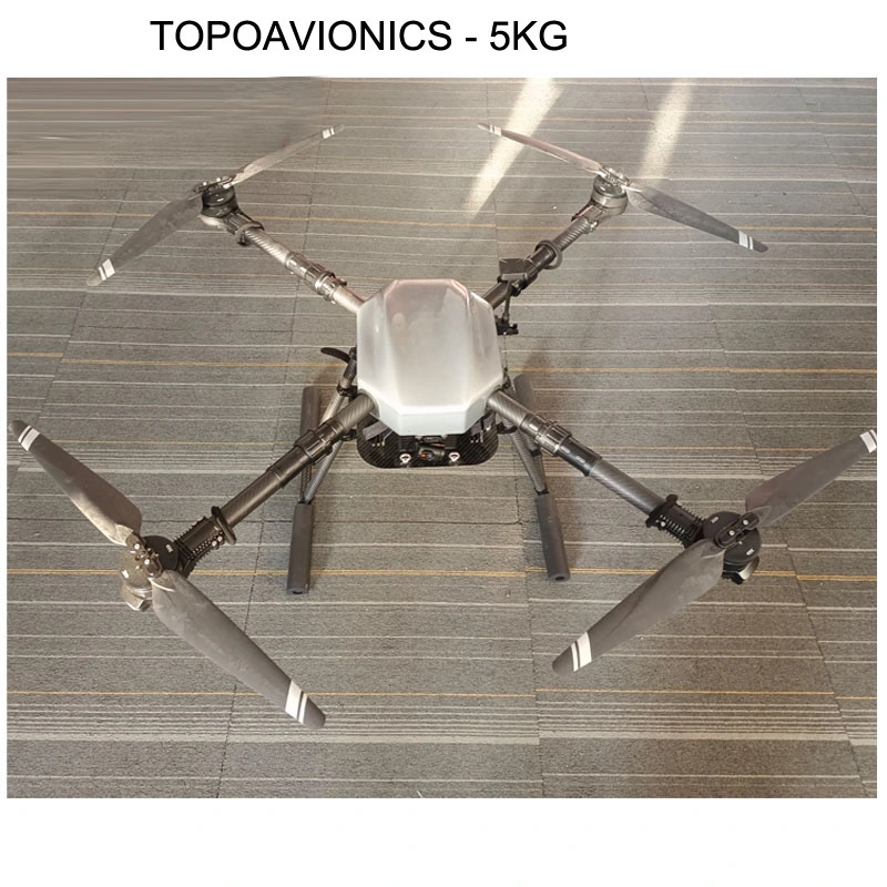 Topoavionics 5kg 10kg 50kg Payload Heavy Duty Delivery Long Range Gyrocopter Cargo Plane Uav Aircraft Heavy Lift Drone