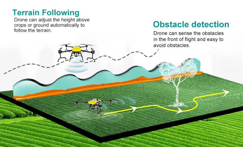 a Direct Factorty of Agricultural Fumigation 30L Drone with APP Aotonomous Flight