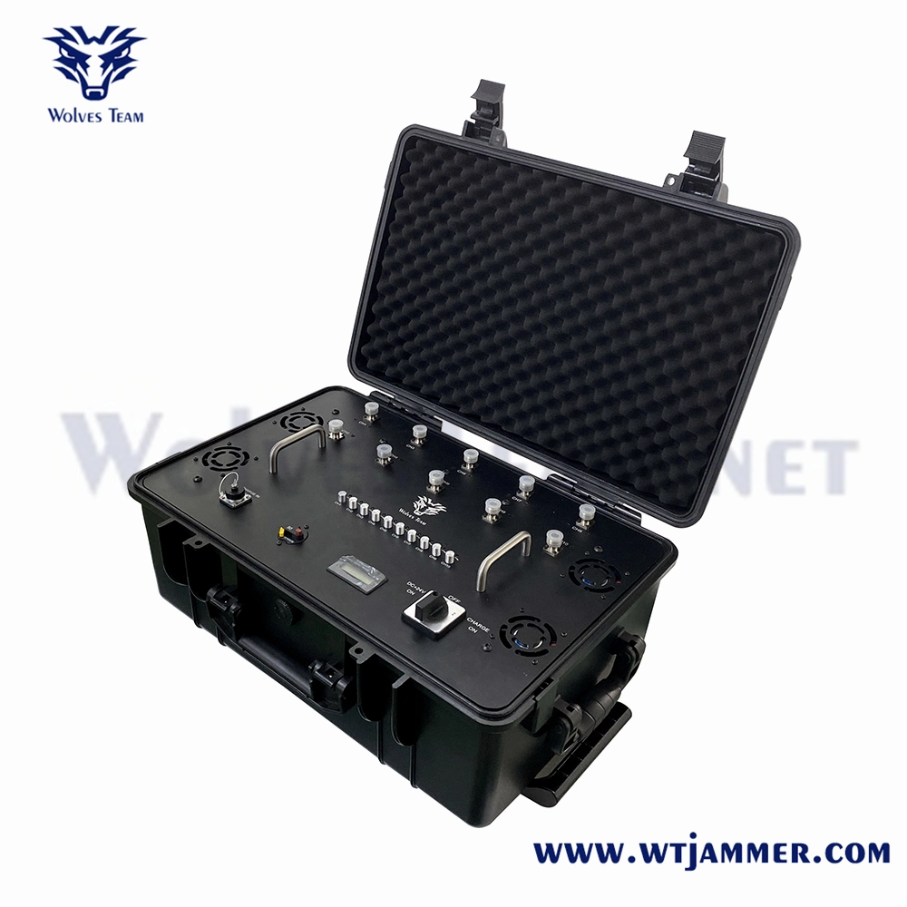 Portable 330W GSM Cell Phone Blocking Device to Jam Cell Phone Signals