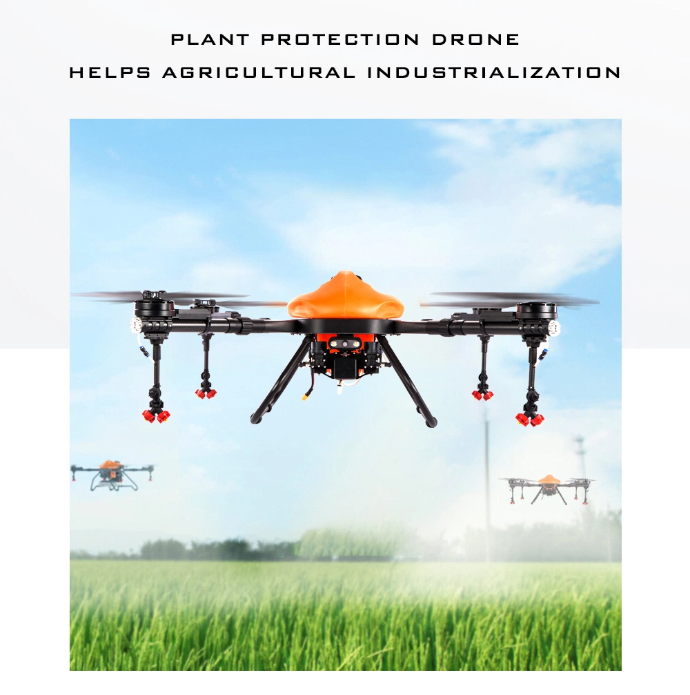 Agricultural Plant Protection Drone Flying Sprayer Crop-Dusting Drones GPS Intelligent Aviation Pesticide Uav