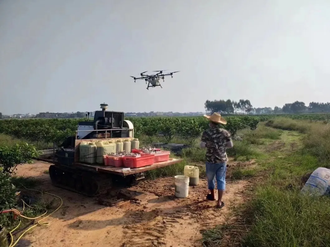 Spraying Drone 16L 16kg Tank Capacity Agriculture Sprayer Fumigation Drone Save Spraying Cost by 93%