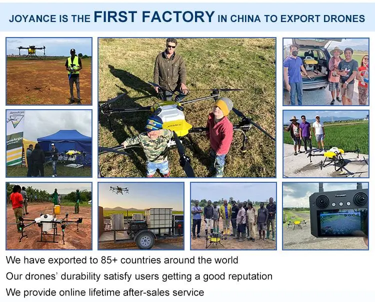 Fumigation Machine Uav Agricultural Drone 4 Motors Heavy Lifting Precision Flying Agriculture Drone Spraying Fertilizer and Pesticides