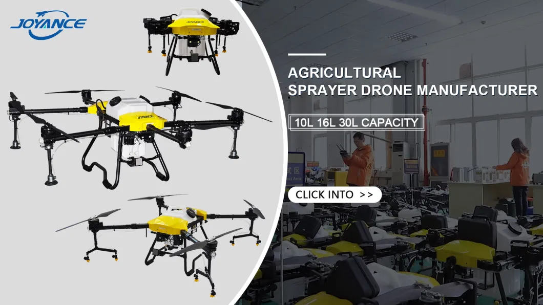 Joyance New 4-Axis Spray Agriculture Drone W/10L Spraying Pump System Waterproof Body Drone Agriculture Integrated Power System