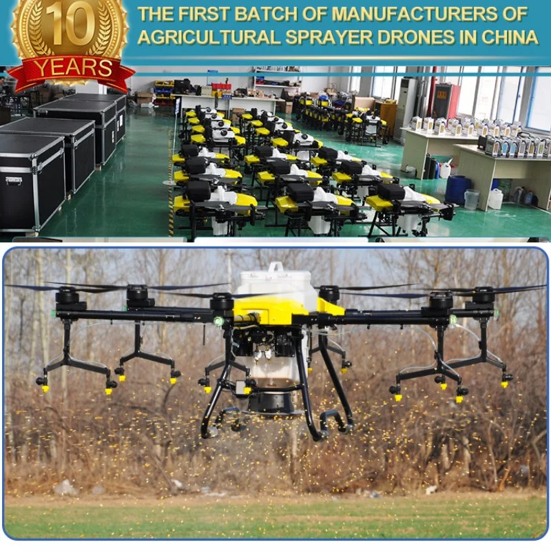 a Direct Factorty of Agricultural Fumigation 30L Drone with APP Aotonomous Flight