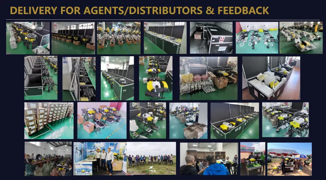 40kg Payload Fertilizer Spreader Agricola Dron Fumigacion GPS T40 4 Axis 40L Agricultural Uav Agriculture Drone Citrus Sprayer for Pesticides Spraying