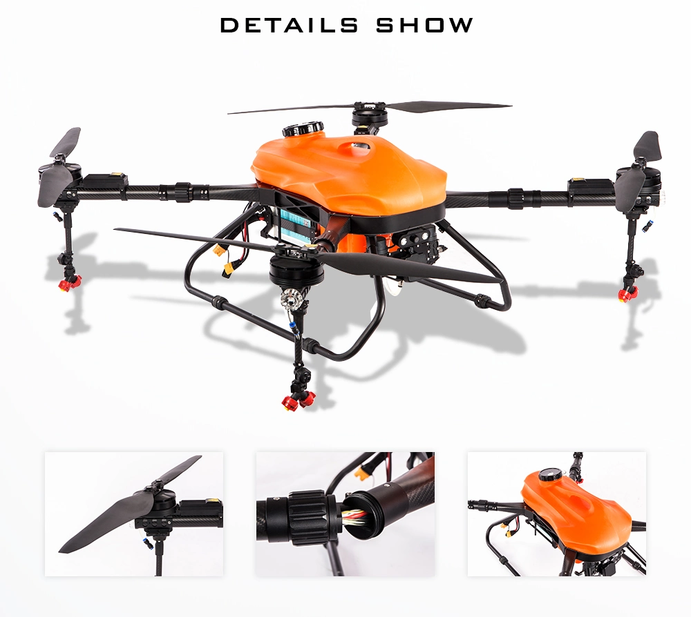 16L Payload Energy Saving Electric Agriculture Flying Sprayer Drone