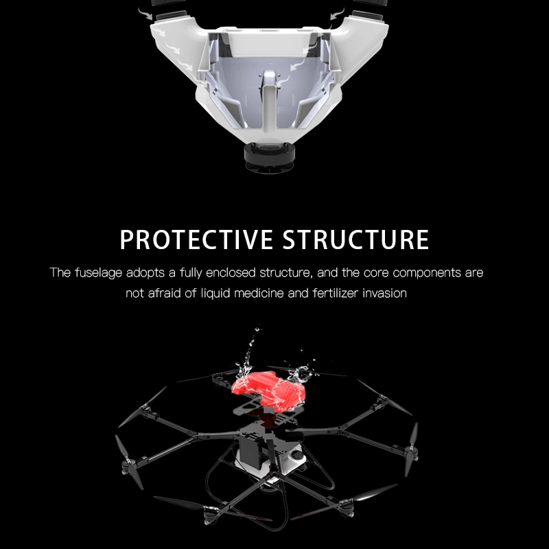 Agricultural Plant Protection Drone Farming Agriculture Sprayer Crop-Dusting Drones GPS Intelligent Aviation Pesticide Uav