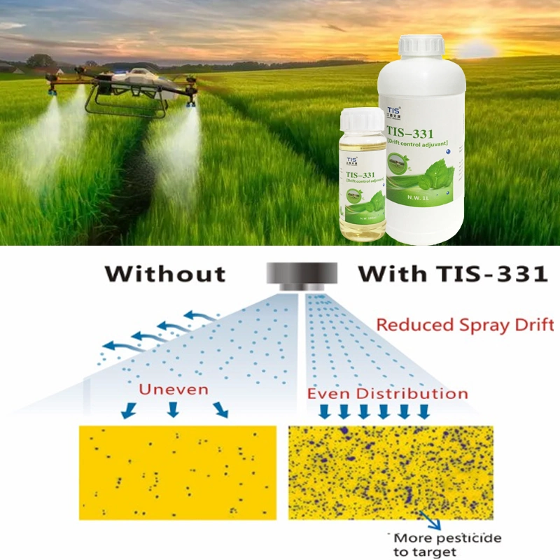 Tis-331 Anti-Drift Adjuvant Apply to Helicopter and Drones Helicopter Evaporation Reduction Spray Additive CAS 68002-97-1