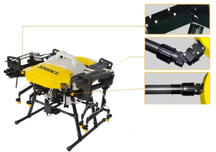 High Efficiency Joyance 16L Agricultural Drone Sprayer with Good Quality