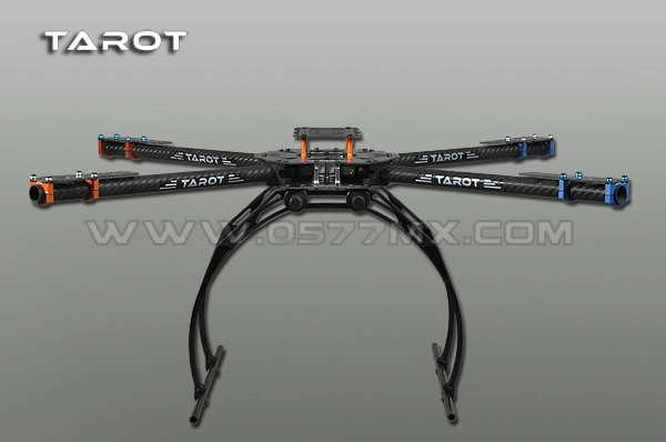 Tl65b02 Tarot Iron Man 650 Folding Carbon Fiber Aircraft Fpv Quadcopter Carbon Eft Frame Drone Agriculture with Plastic