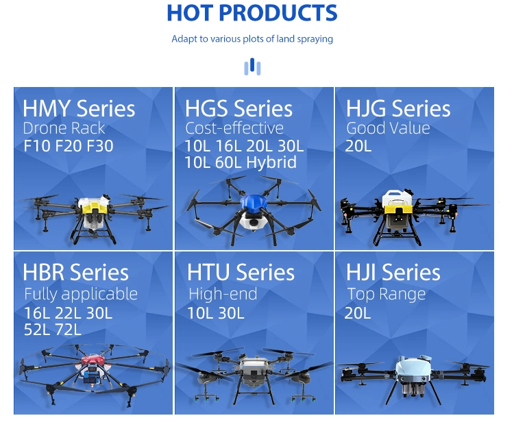 Starting a Drone Spraying Business 10 20 Litre Long Range Autonomous GPS Agriculture Spraying Drone Price for Sale with Spanish Multi Language Remote Control