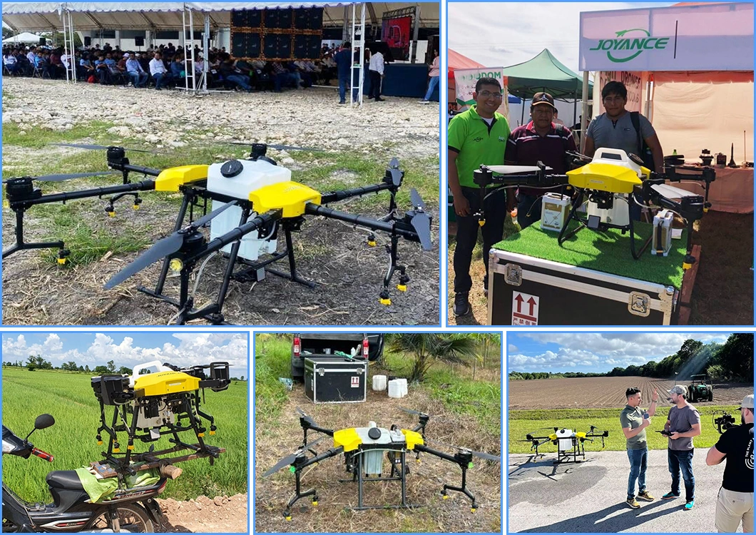 World&prime;s Largest Crop Spraying New Design 4-Axis Agricultural Spray Drone