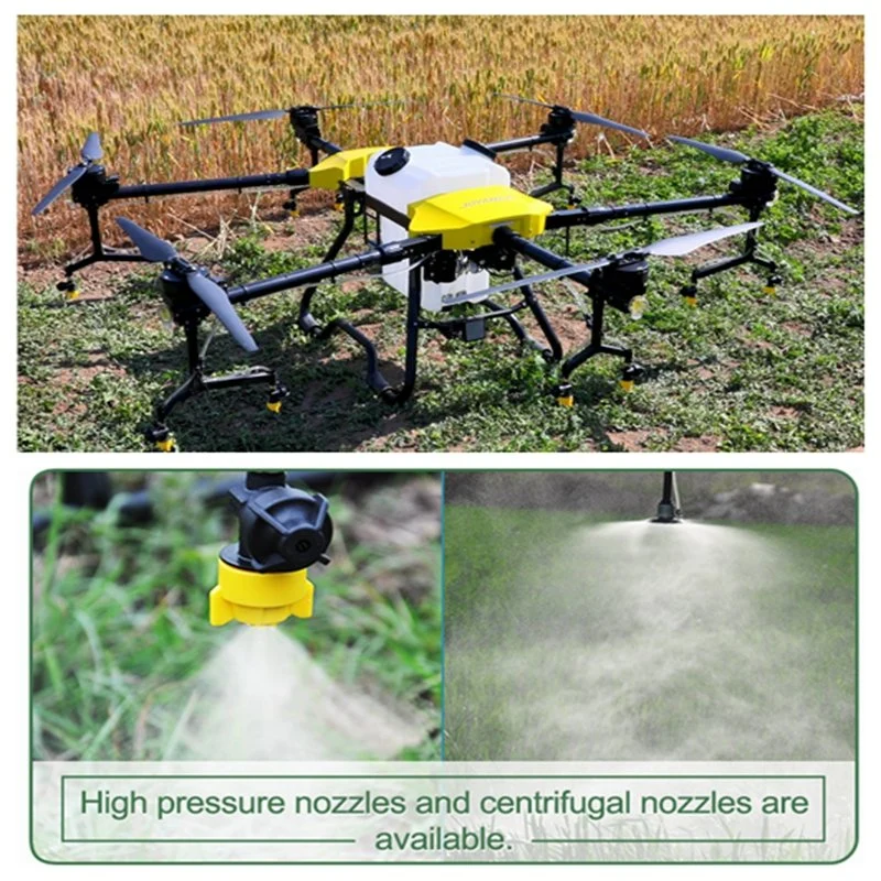 Agricultural Pesticide Drones Spraying Pesticides, Spreading Fertilizers, Seeds, Feed for Cattle Ranch, Grain Farm, Orchards Save Labor Costs for Farmers