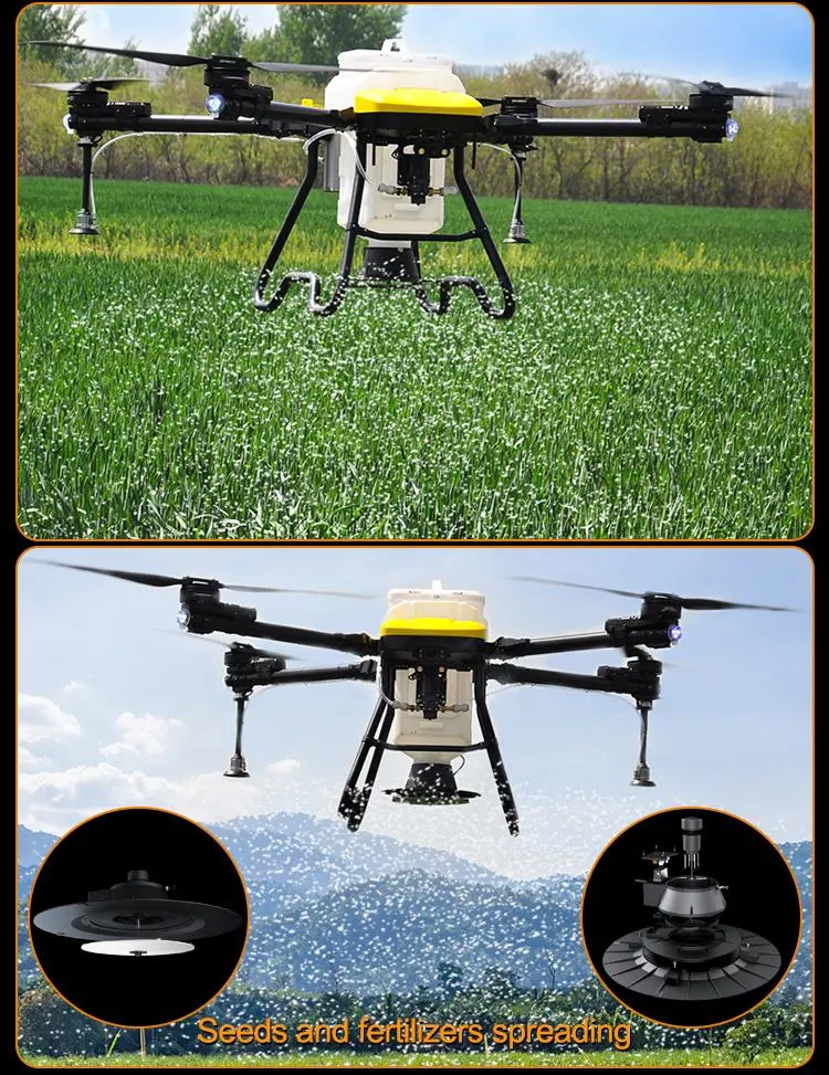 Heavy Duty Farming Drone China Agricultural New Machine 30L Farm Crop Dusting Uav