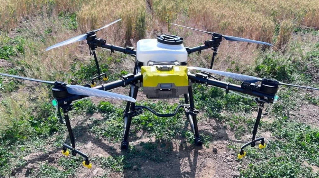 40L Agriculture Fumigation Crop Drone Sprayer for Vegetables Fruit Trees with 30000mAh Smart Lipo Batteries