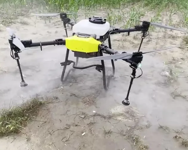 Folding Uav Drone Sprayer Frame with Heavy Payload 40L 4 Axis Carbon Fiber Material for Agricultural Spraying