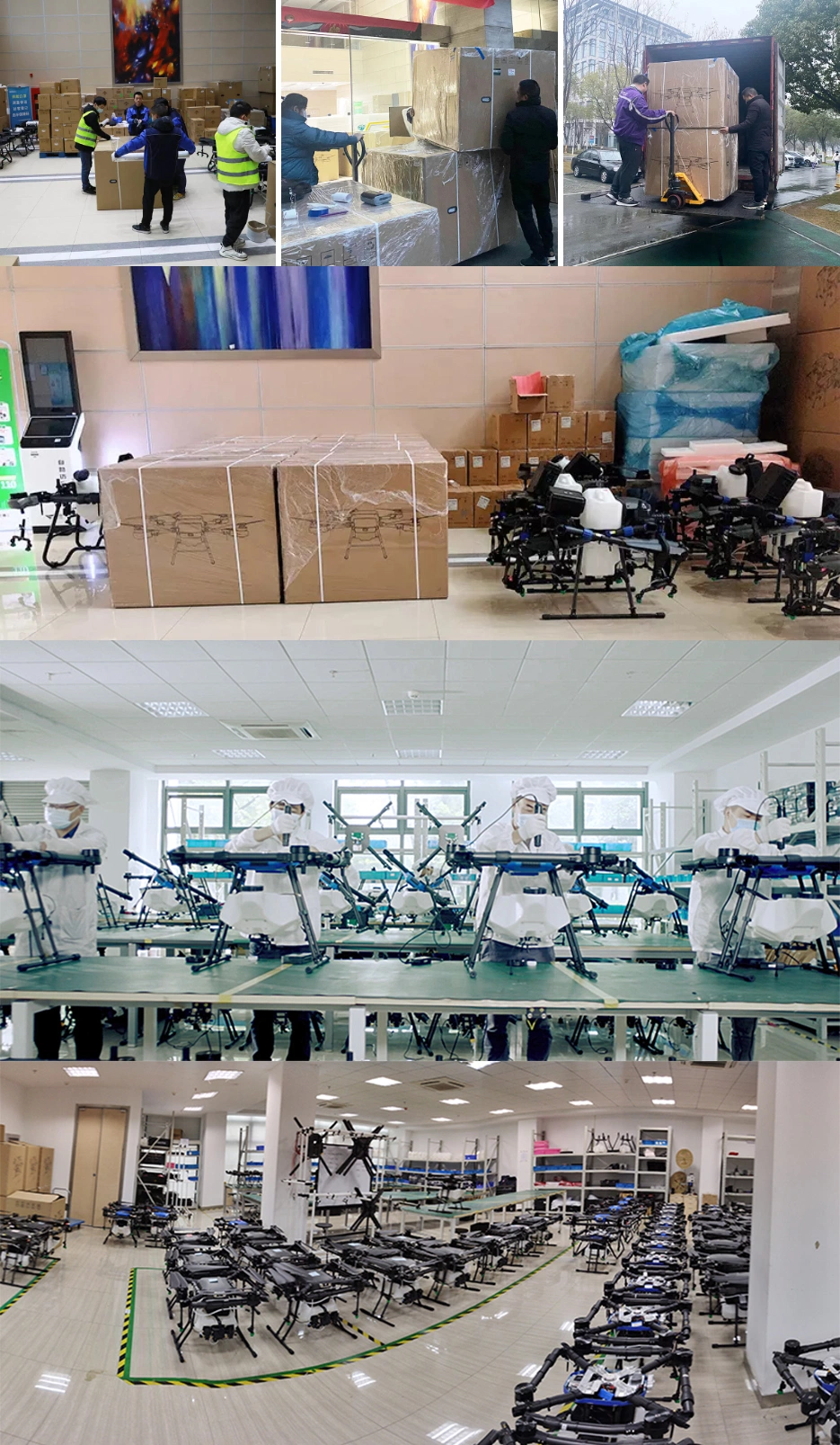 Made in China Farming Crop Protection Pesticide Drone Rack Agriculture Spray Uav Sprayer Frame Drone for Agricultural Use
