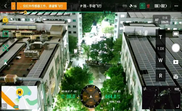 Uav Full-Color Night Vison Pod Camera Drone Accessories