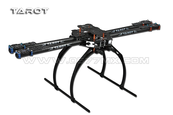 Tarot Tl65b02 Four-Axis 650-Plastic Tripod Version Frame Kit Quadcopter Carbon Fiber Frame for Multi-Rotor Drone