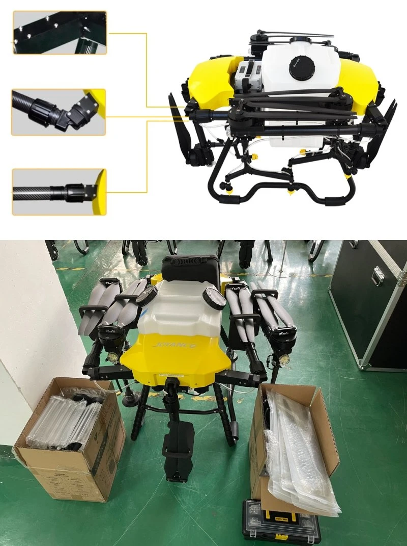 30L Agricultural Uav Farm Agricola Pulverizador Sprayer Pesticide Spraying Drone Agriculture with Fertilizer Sow Spreader