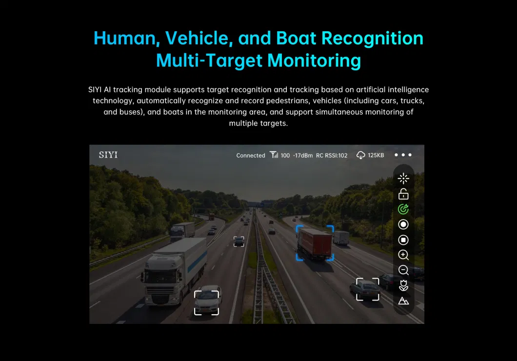 Siyi Ai Tracking Module 4t Computing Power Vehicle Recognition Module