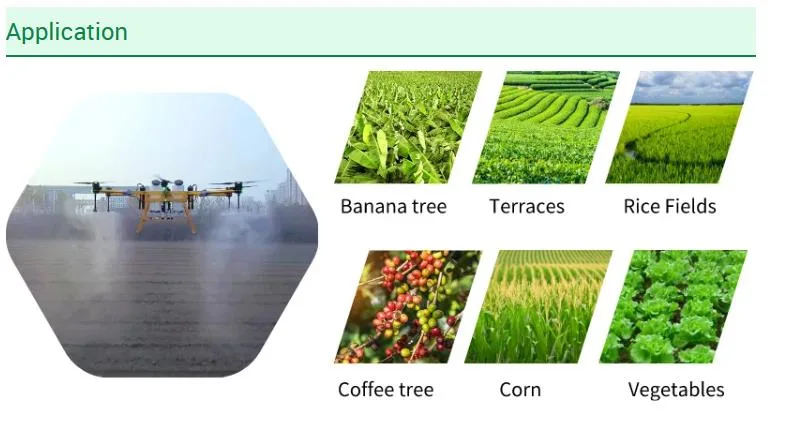 30 Liters Agricultural Autonomous Chemical Sprayer Drones