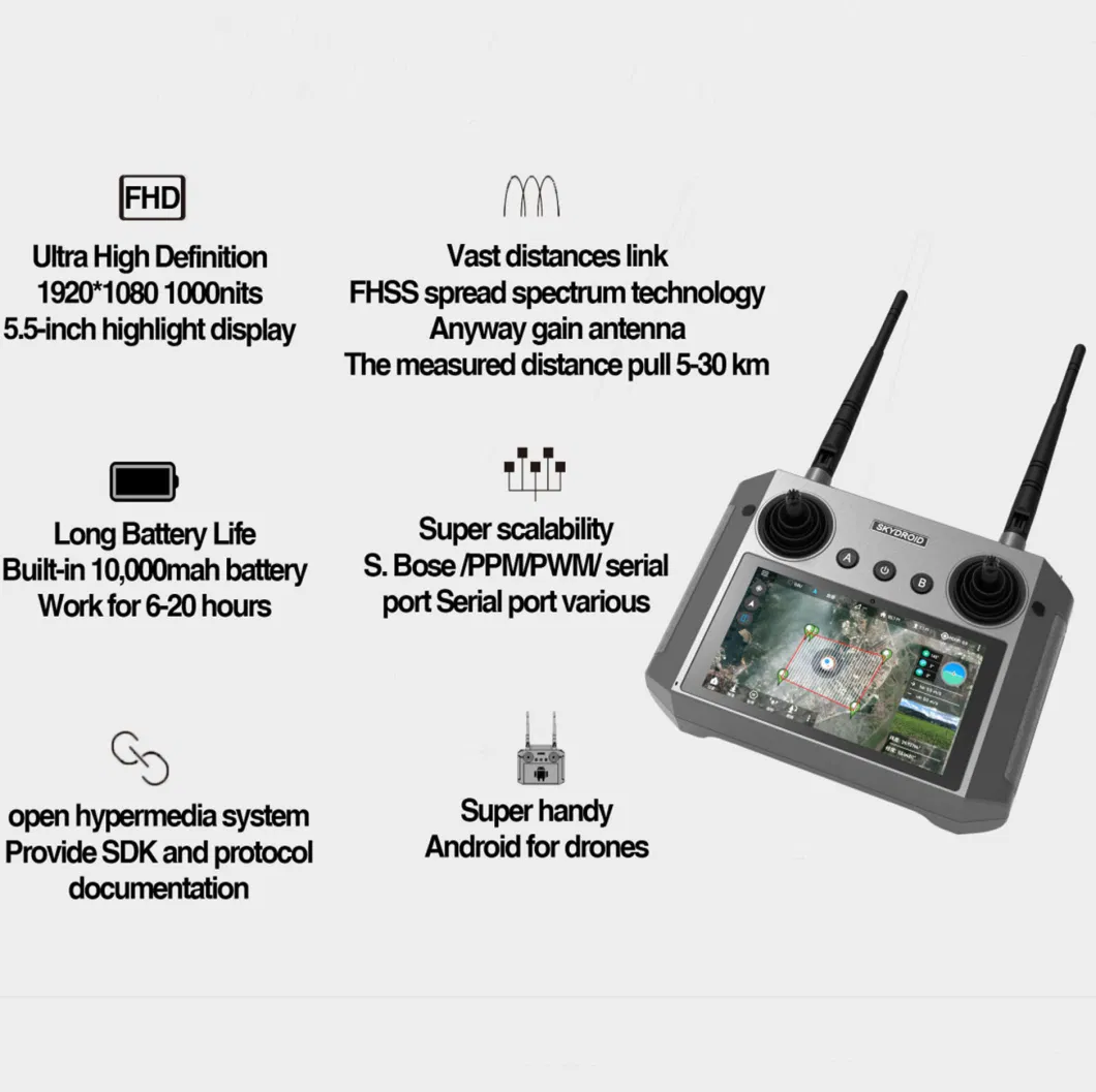 Advanced Agricultural Drone for Plant Protection