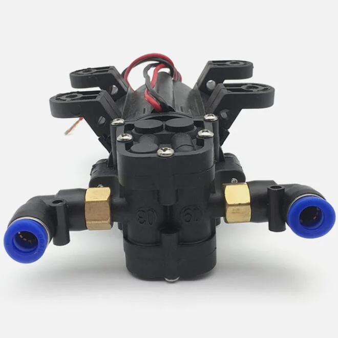 Farm Drone with 8L Pump High-Pressure Spray Drone Pump Agricultural Drone High-Power Spray Self-Priming DC Water Pump