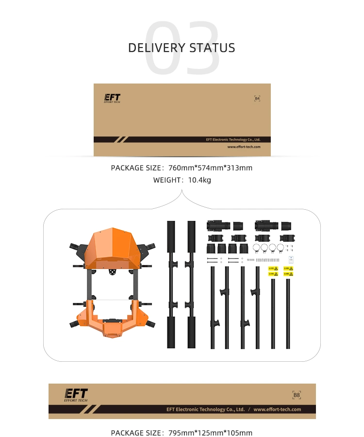 G630 30L Six-Axis Agriculture Drone Sprayer Agricultural Sprayer