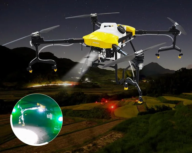 Small Farm Use 10liter Long Flight Time Dron Sprayer 4-Axis Autonomous Fly GPS Agricultural Sprayer Drone for Pesticides Spraying and Fertilizer Spreading