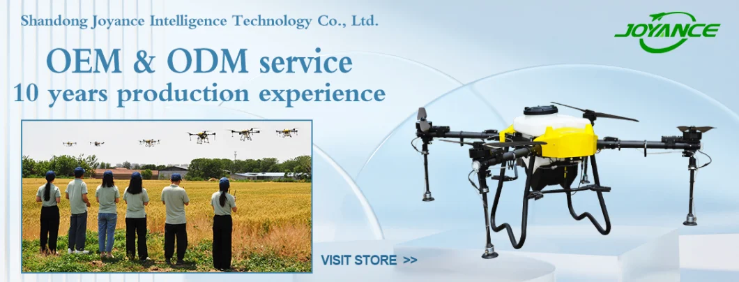 Cost-Effective Joyance 30L Farming Uav Pesticide Agriculture Spraying Drone with 15ha/Hour Spray Efficency for Farming Pesticides Spraying and Fertilizer Spread
