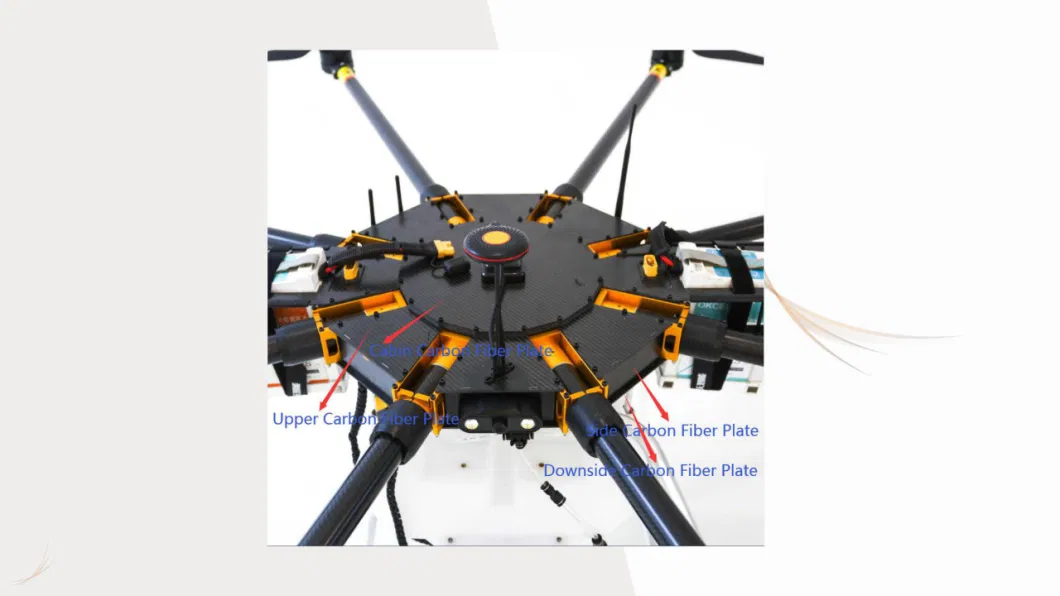 Agricultural Drone with Camera GPS Flying Automatically Agricultural Sprayer Drone