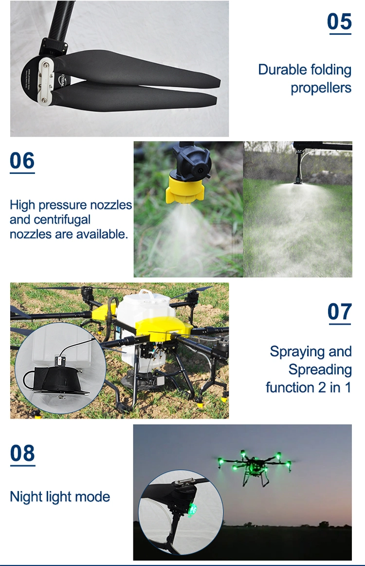 30lt Autonomous Drone Agriculture, Commercial Drone Used in Farming for Agriculture Made in China