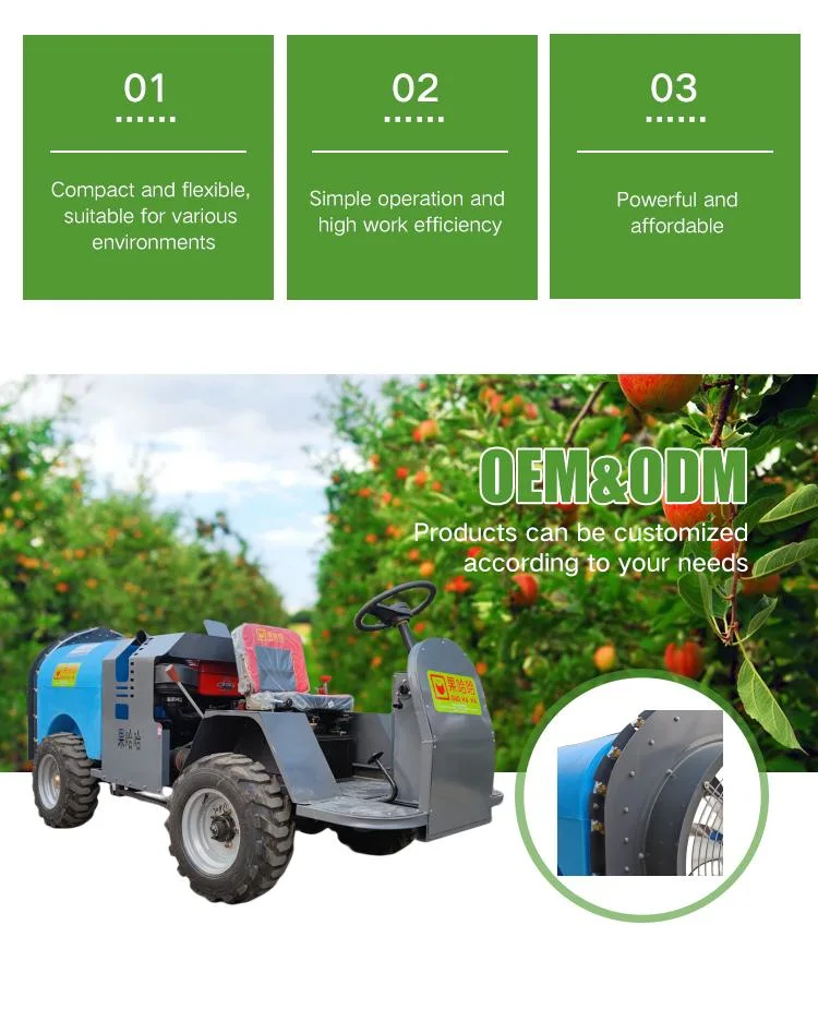 Agriculture High Range Crawler Self-Propelled Drone Pesticide Sprayer