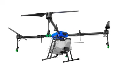  Drone a spruzzo agricolo Quad da 10/16 litri, resistente e a flusso elevato