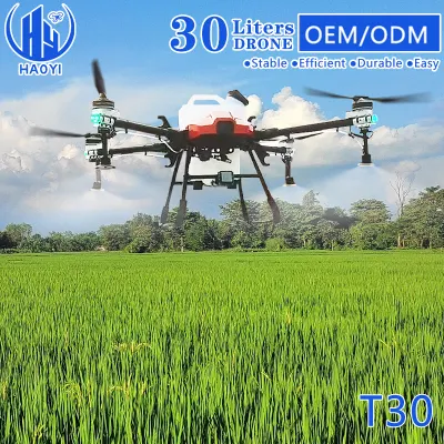  Drone irroratore agricolo utilizzato per raccolto 30L 4 assi UAV alto Efficienza spruzzare drone Agricoltura Fattoria fertilizzante drone