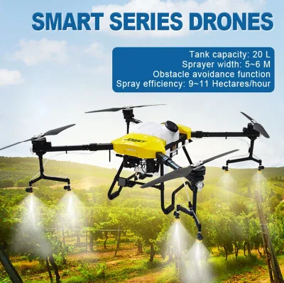  Drone per irroratrice agricola Joyance da 20 litri per pesticidi per la fumigazione agricola Fly GPS con prezzo di fabbrica