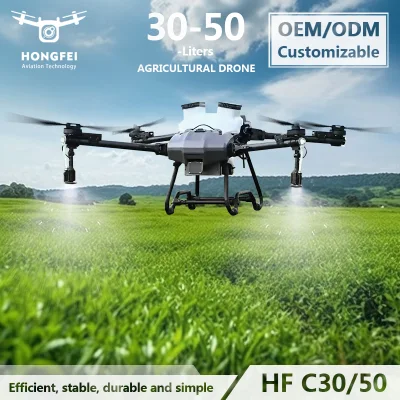 30-50 L Payload Agricoltura utilizzare Farm pesticida spray droni spray Spray chimico erbicida UAV fumigazione agricola Drone per il controllo delle infestazioni